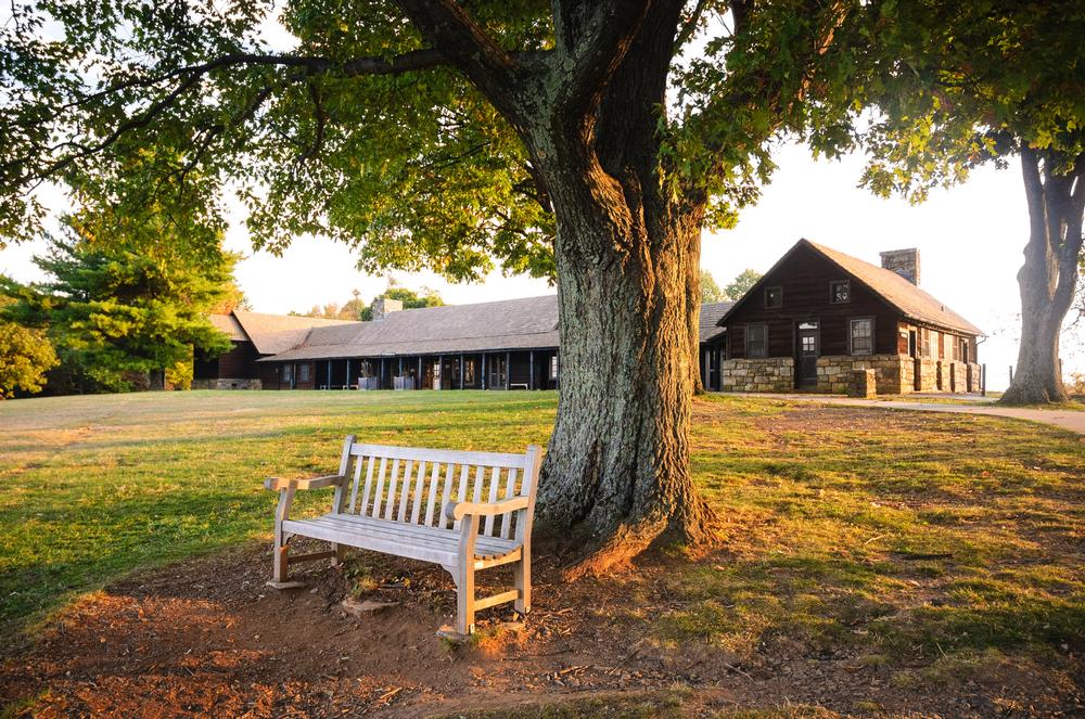 Hike scenic trails and admire panoramic views on a peaceful fall retreat.
