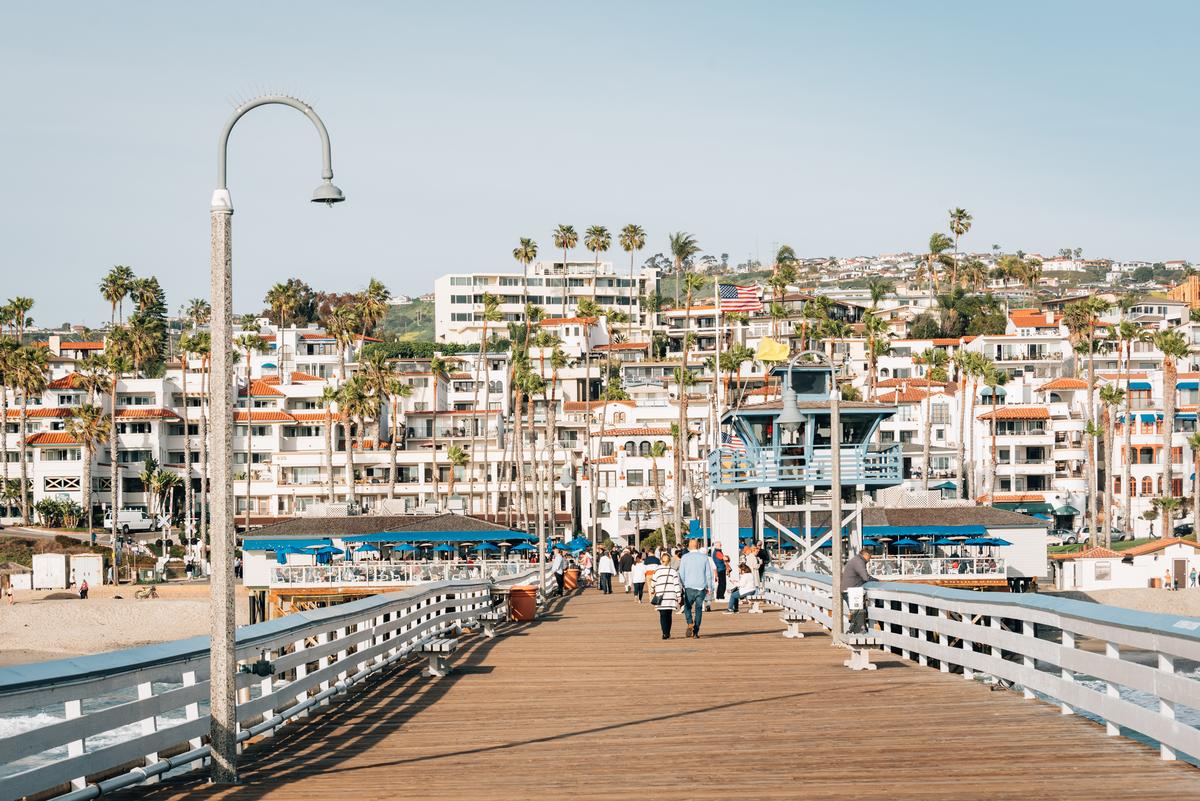 The pier in San Clemente