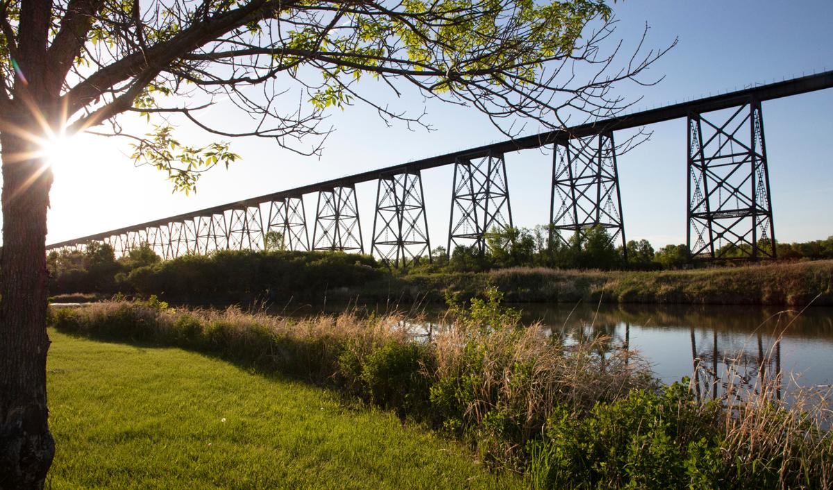Go on a scenic drive in Valley City