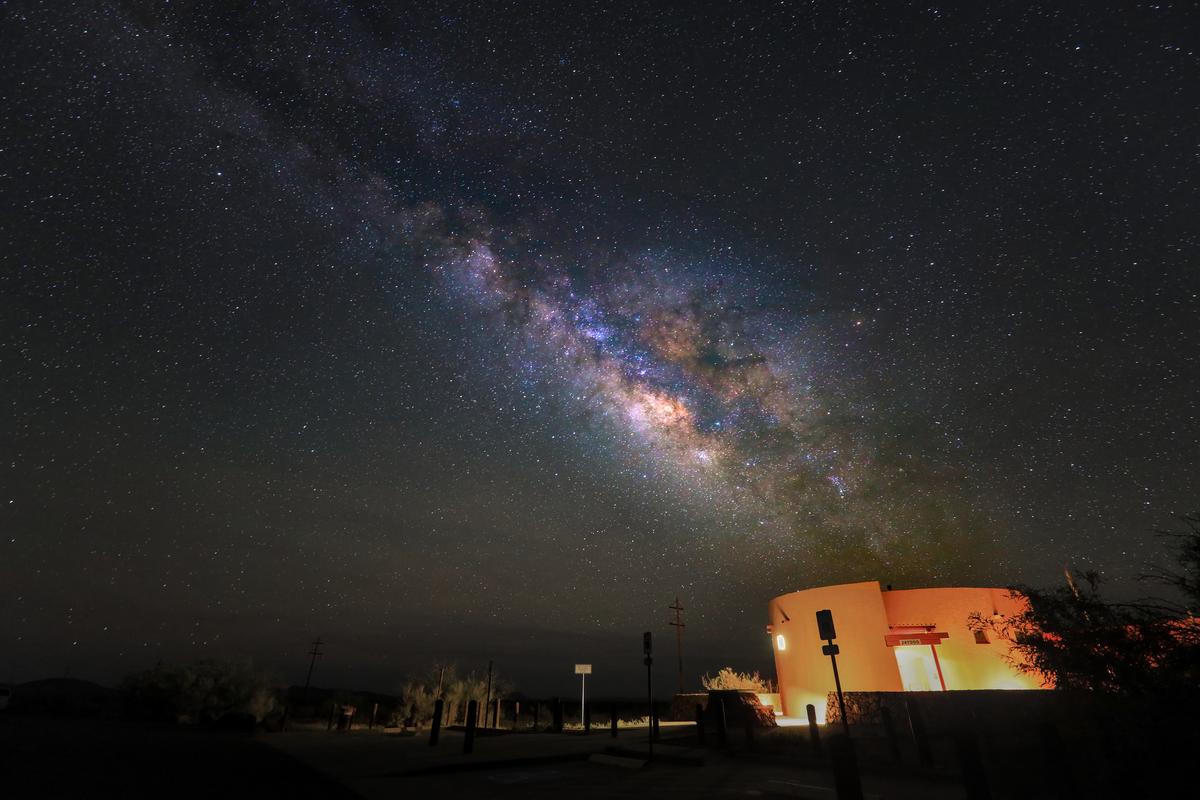 Marfa lights near Alpine TX