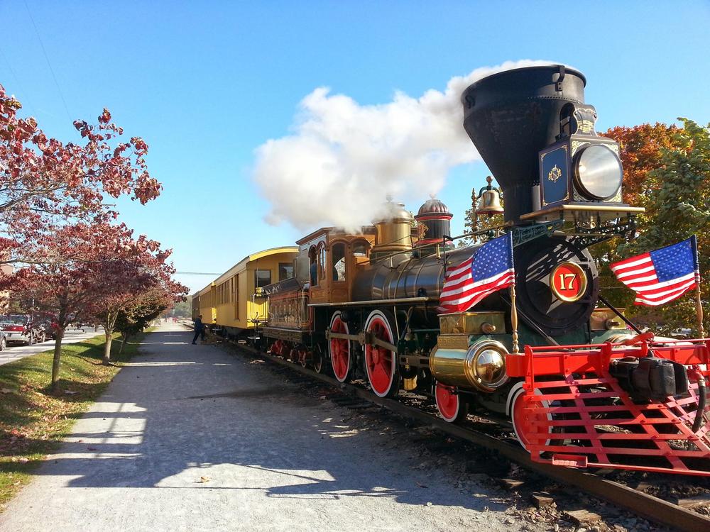 Ride a Civil War-era train, see costumed reenactors, and explore living history.