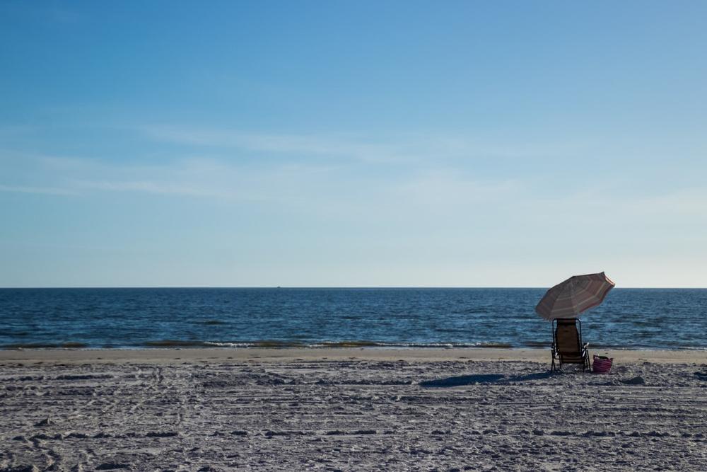 Relax under shaded pavilions and enjoy a retirement-friendly coastal day.