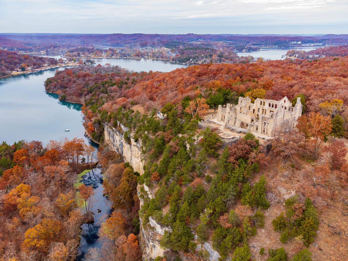 Hike castle ruins and explore lake trails on an unusual fall trip.