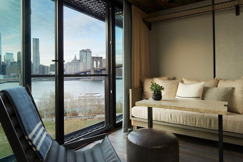 Admire skyline views and relax in eco-luxury on a romantic weekend escape.