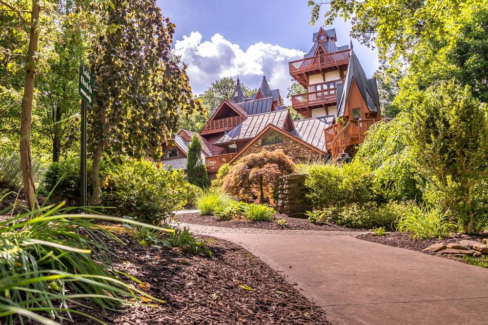 Stay in an unusual fairytale castle and enjoy exciting woodland adventures.