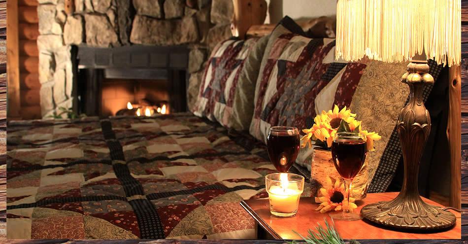 For Romance Seekers: Crystal Cove Bed and Breakfast and Luxury Log Cabins