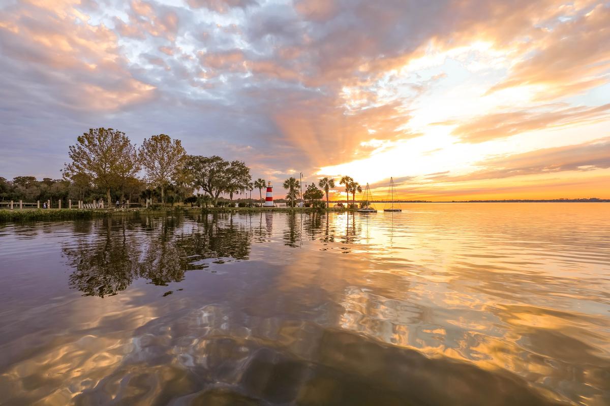 Sunset on Lake Dora
