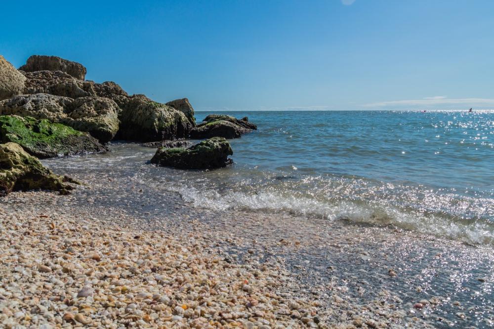 Watch colorful sunsets and collect seashells on a peaceful romantic retreat.