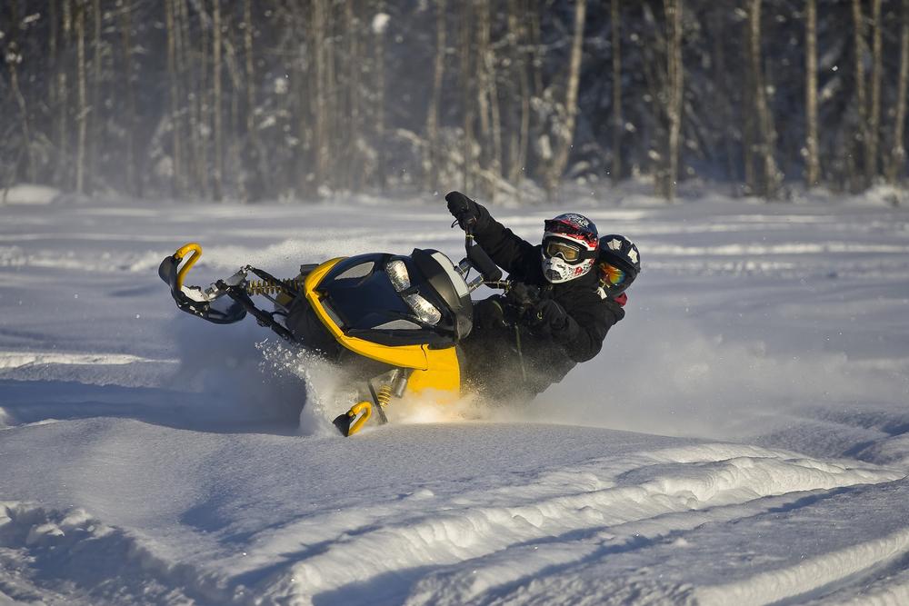 Go on a Fun Factory Snowmobile Tour