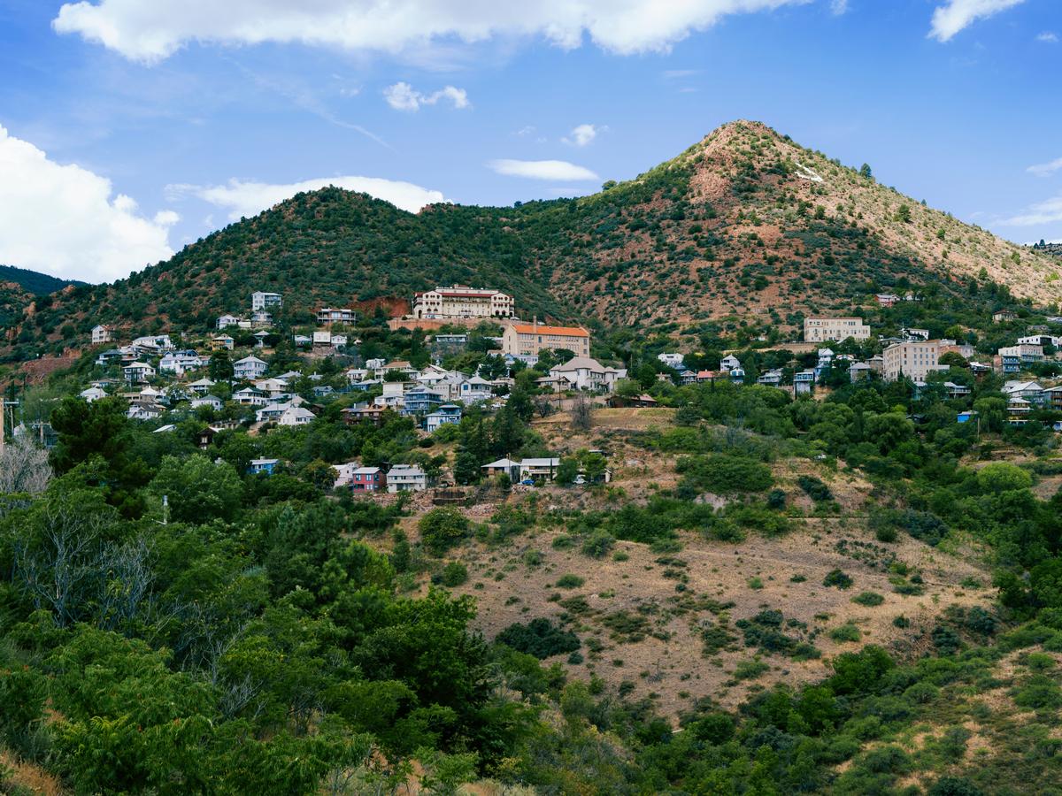 Town of Jerome, Arizona in southwest USA