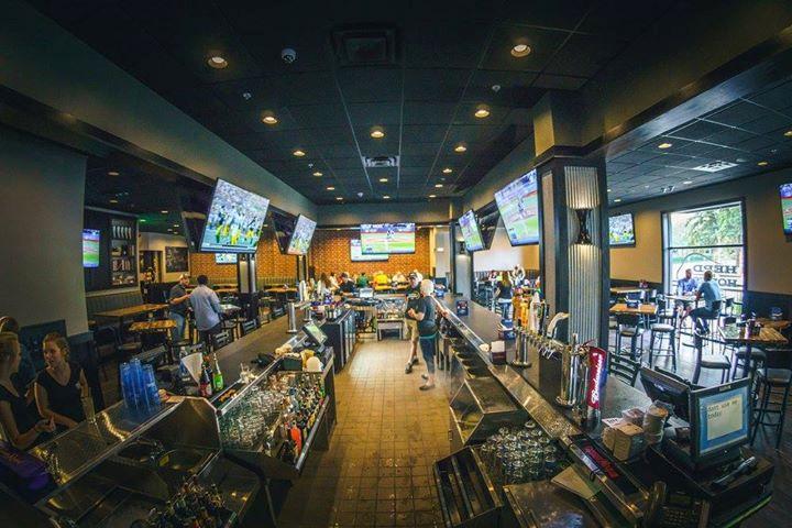 Order a burger at Herd & Horns