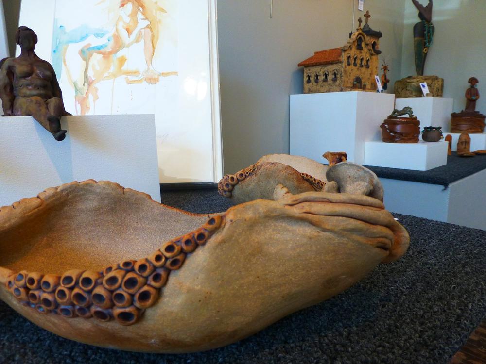 See the art at The Blue Pig Gallery