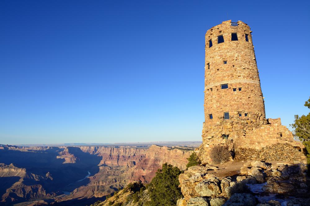 Climb for panoramic views and admire a romantic desert sunset.