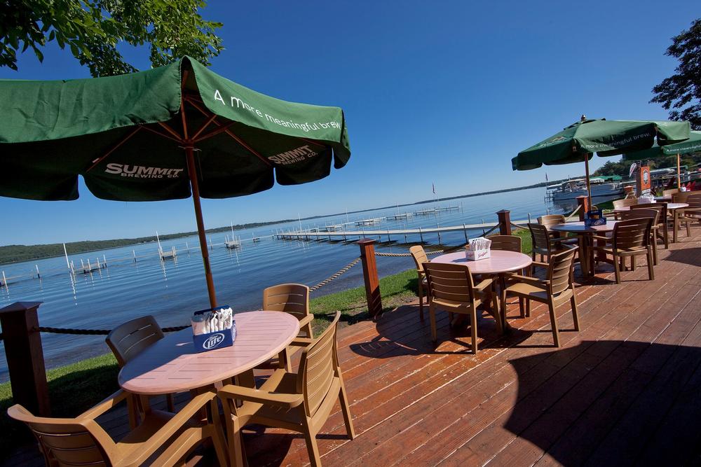 Dine with a view at Ernie’s on Gull