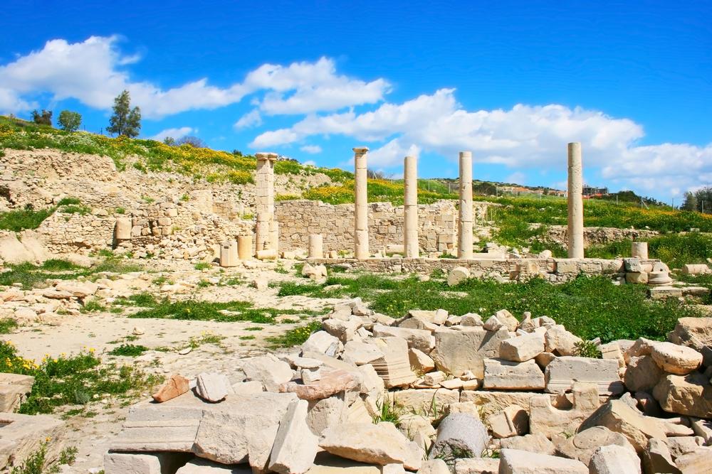 See the impressive ruins at Amathus