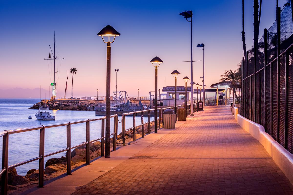Avalon at sunset