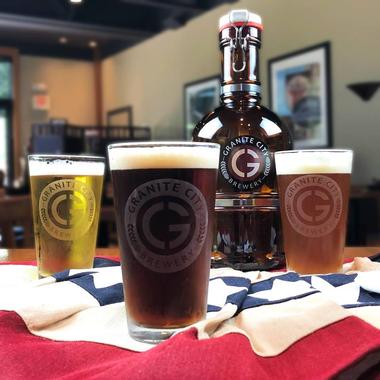 Taste handcrafter beer at Granite City Food and Brewery