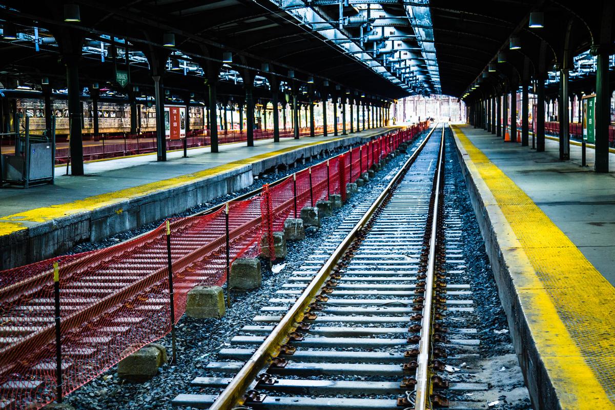 Hoboken train station