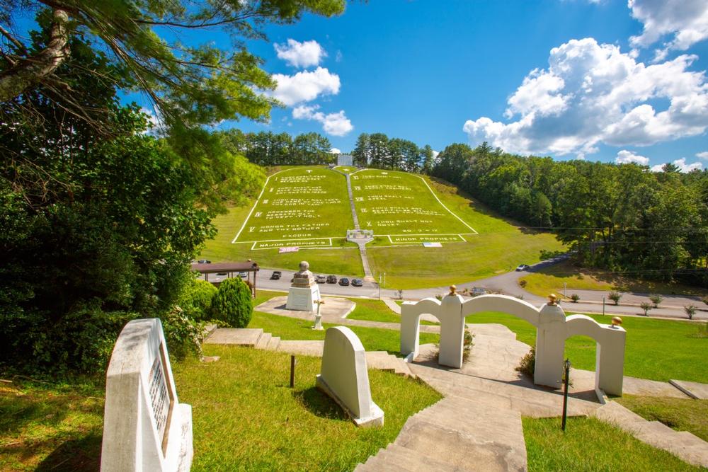 Walk through massive monuments and explore unusual religious sights.