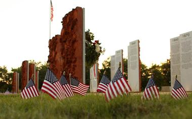 Garner Veterans Memorial at Lake Benson Park
