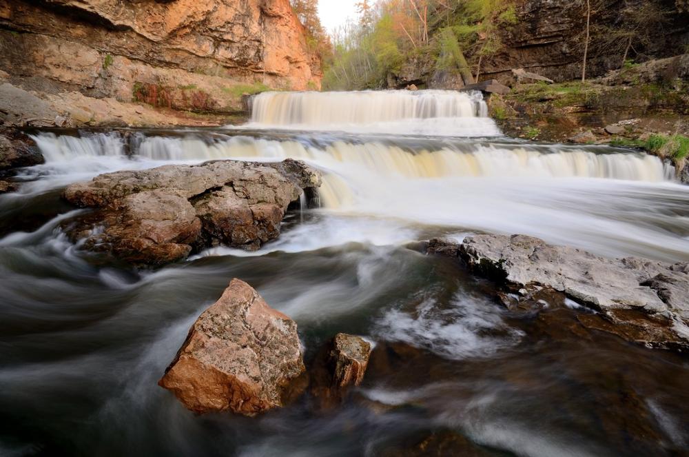 Hike Scenic Trails and Chase Waterfalls at Willow River State Park