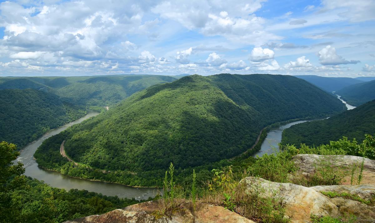 I love the sweeping views you get of the Appalachian Mountains
