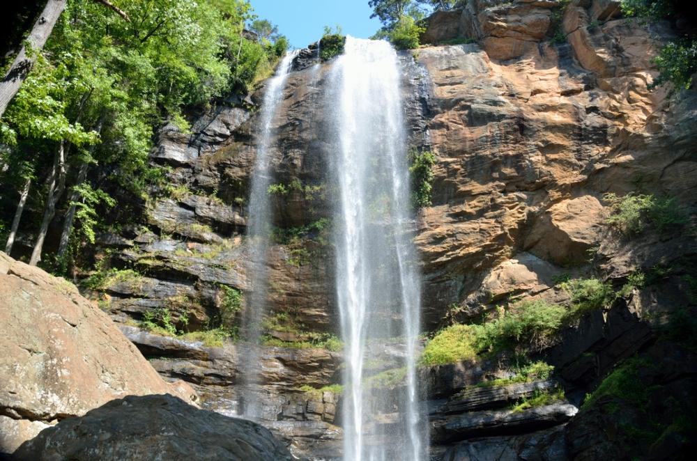 Marvel at One of the Tallest Free-Falling Waterfalls in the Southeast at Toccoa Falls