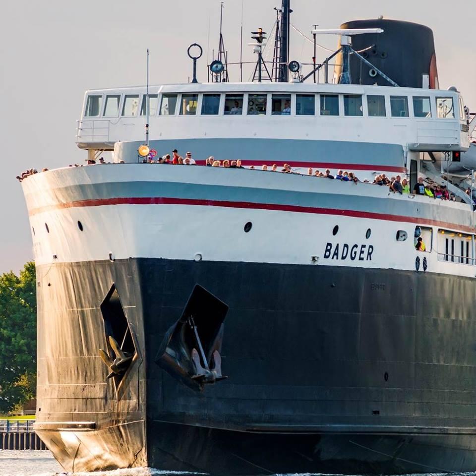 Sail Across Lake Michigan Aboard the Historic S.S. Badger Carferry