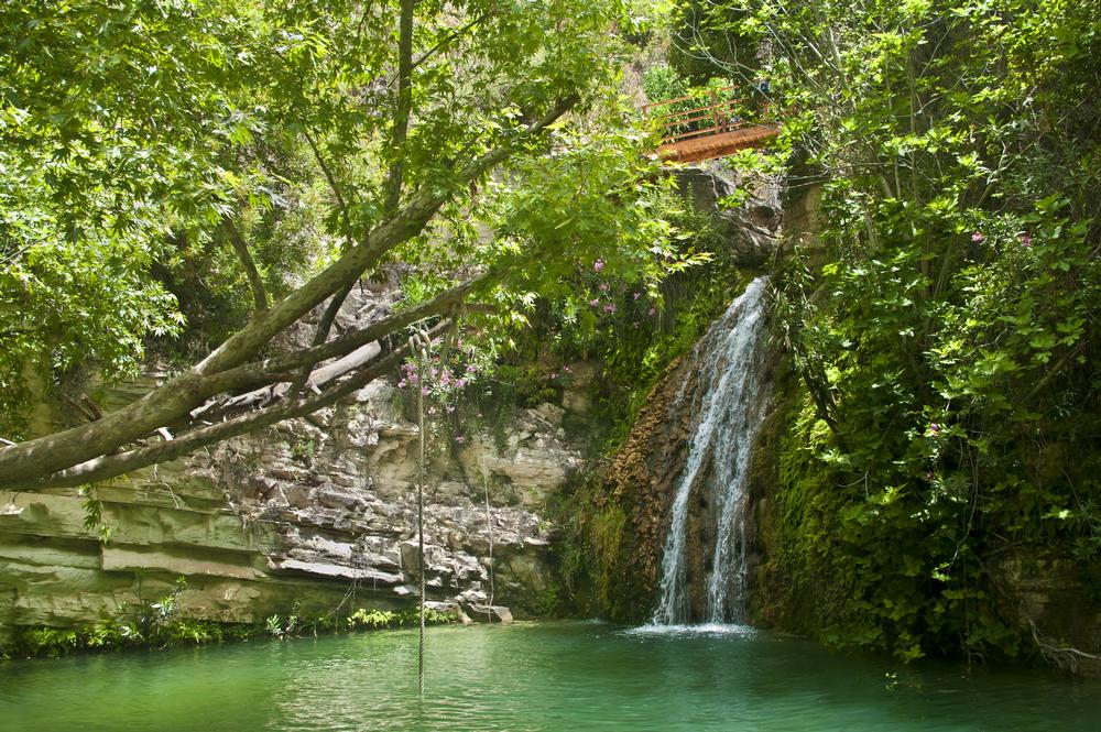 Swimming in myth at Adonis Baths