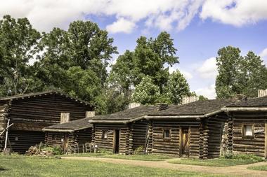 Visit a historic fort at Fort Boonesborough State Park