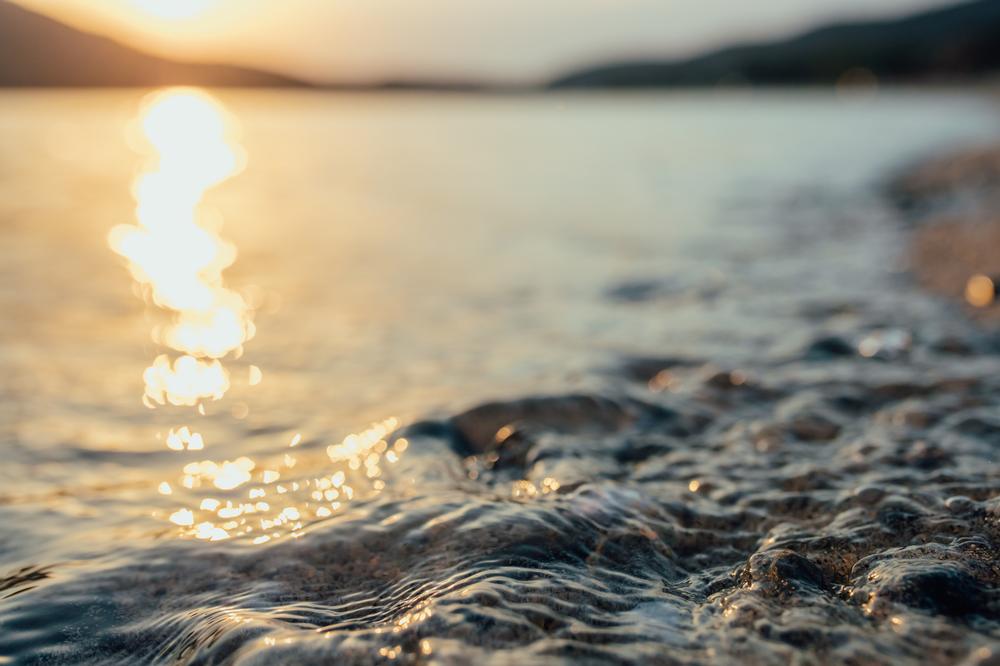 Walk Along the Shoreline at Kenai Beach