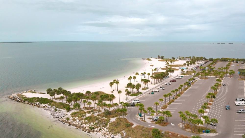 Watch the Sunset from the Beach at Fred Howard Park