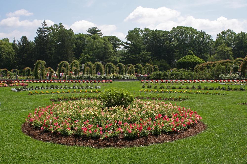 Walk through colorful gardens, enjoy peaceful strolls in every season.