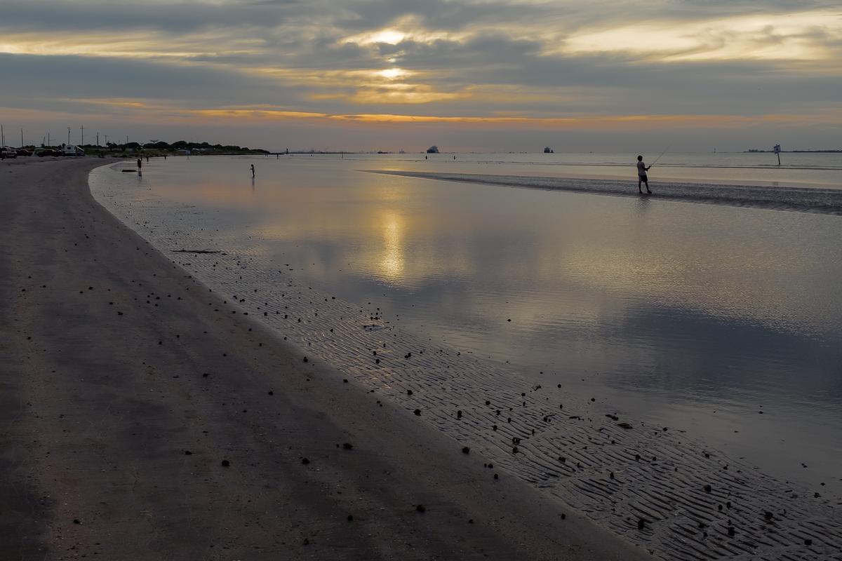 Attend a festival on Galveston Island's East Beach