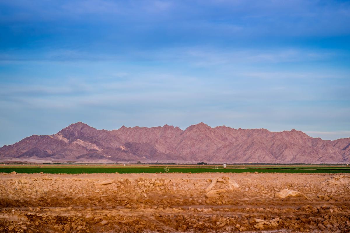 Gila Mountains in Yuma at Southwestern Arizona