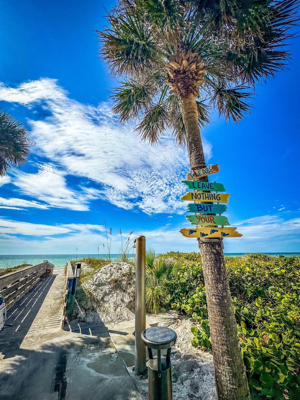 Path to Indian Rocks Beach