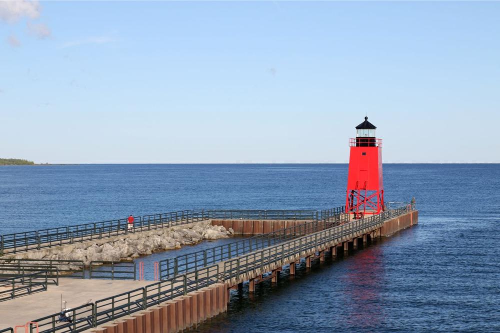 Snap Scenic Photos at the Charlevoix South Pier Light Station