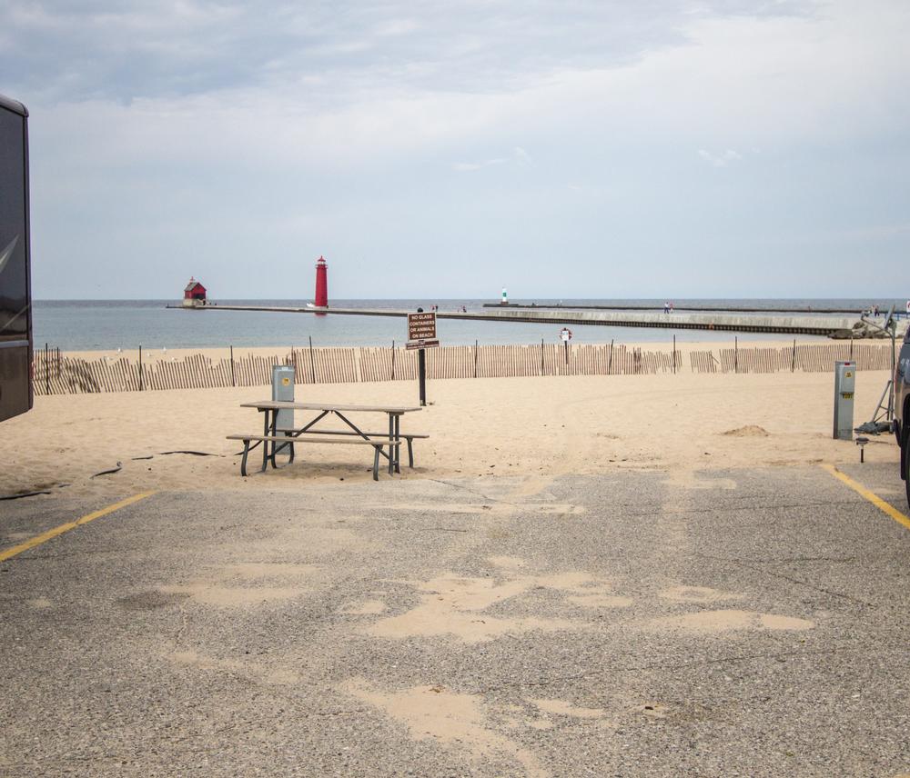 Swim, Sunbathe, and Stroll the Shores at Grand Haven State Park