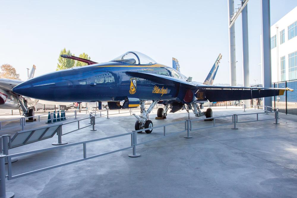Admire various aircraft at The Museum of Flight, Seattle