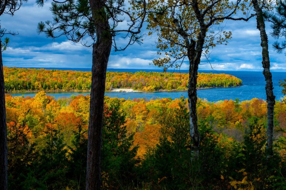 Hike scenic trails, admire breathtaking views of Lake Michigan.