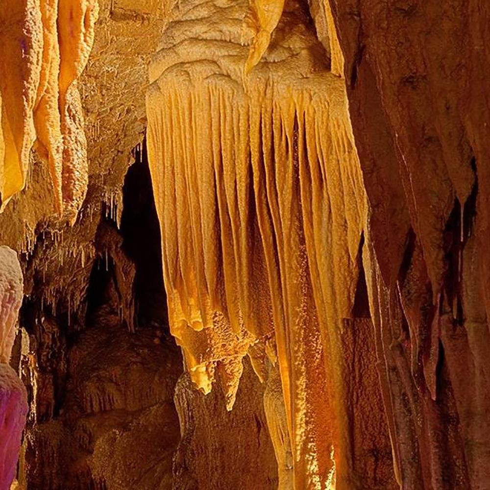 Tour glittering cave rooms and discover underground wonders on an unusual family trip.
