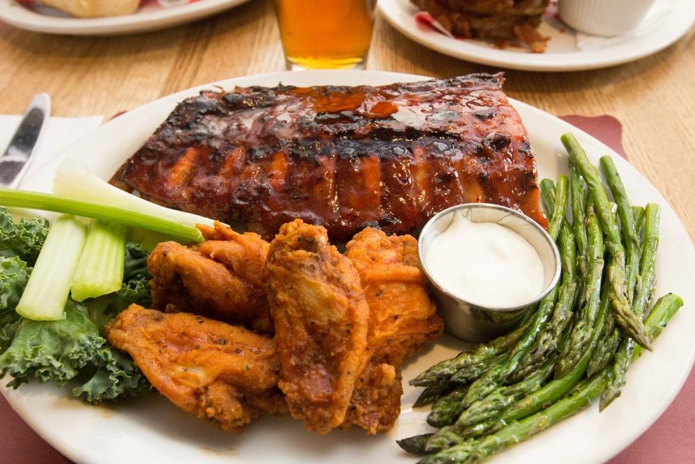 Find comfort food at Adam's Ribs Edgewater