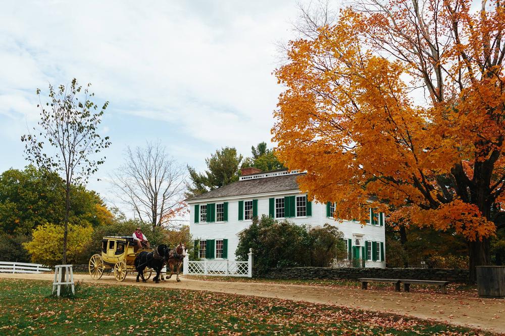 Walk through historic homes or watch exciting reenactments with the kids.