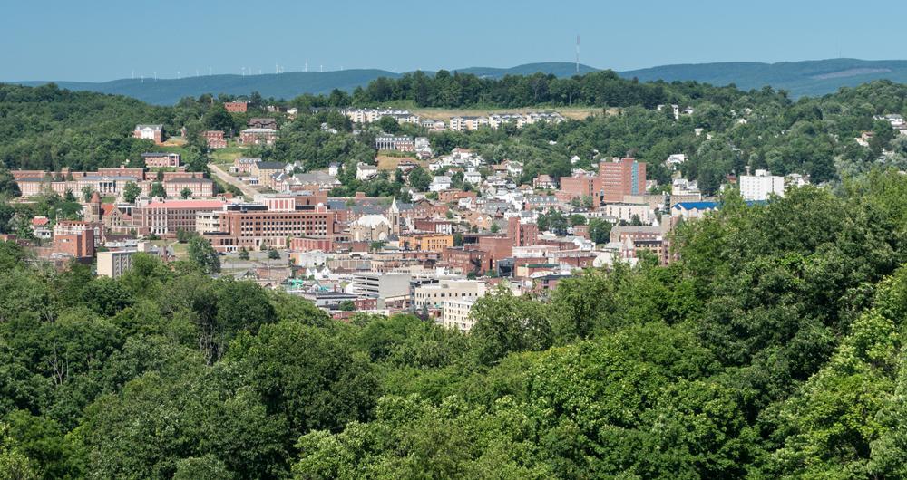 River Turns & Pizza Crust in Morgantown, WV