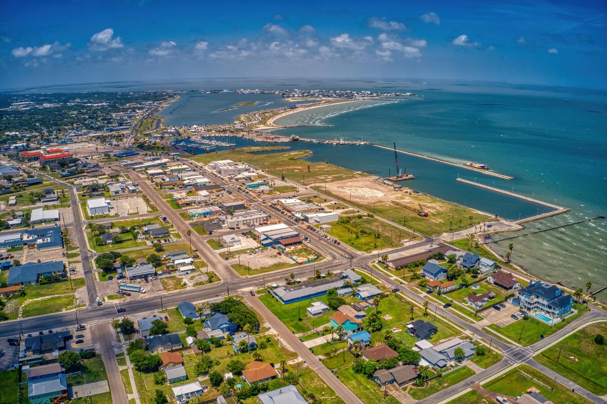 Stroll through the bird sanctuary at Rockport Beach