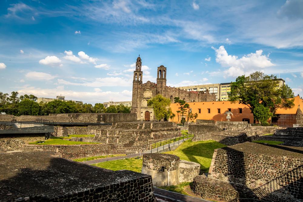 Stand Where Cultures Converge at Plaza de las Tres Culturas