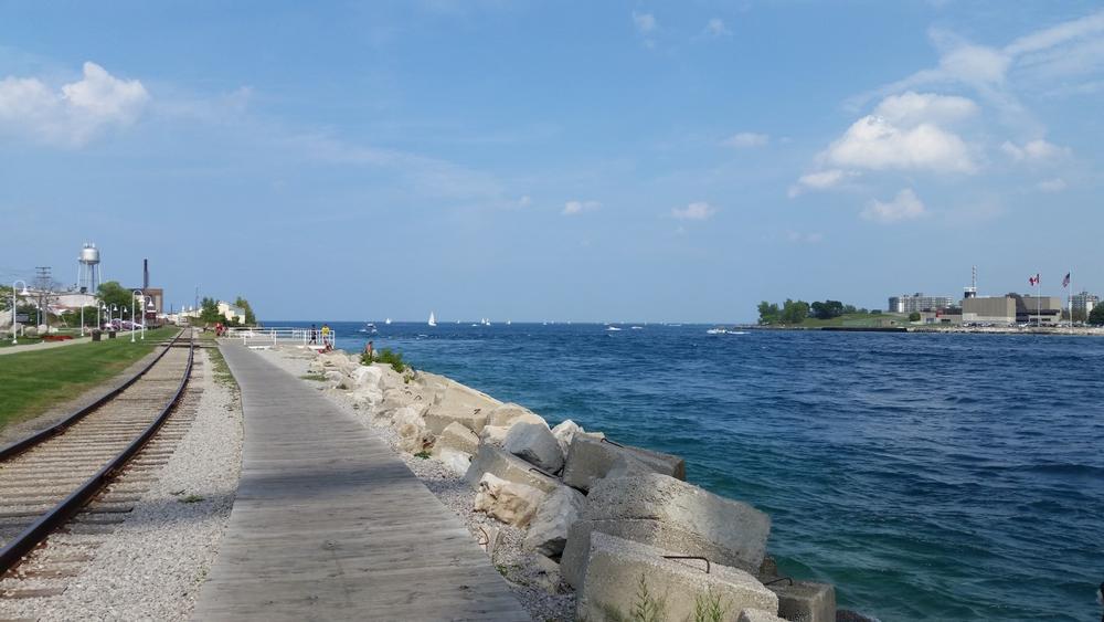 Stroll Along Scenic Shorelines on the Blue Water River Walk