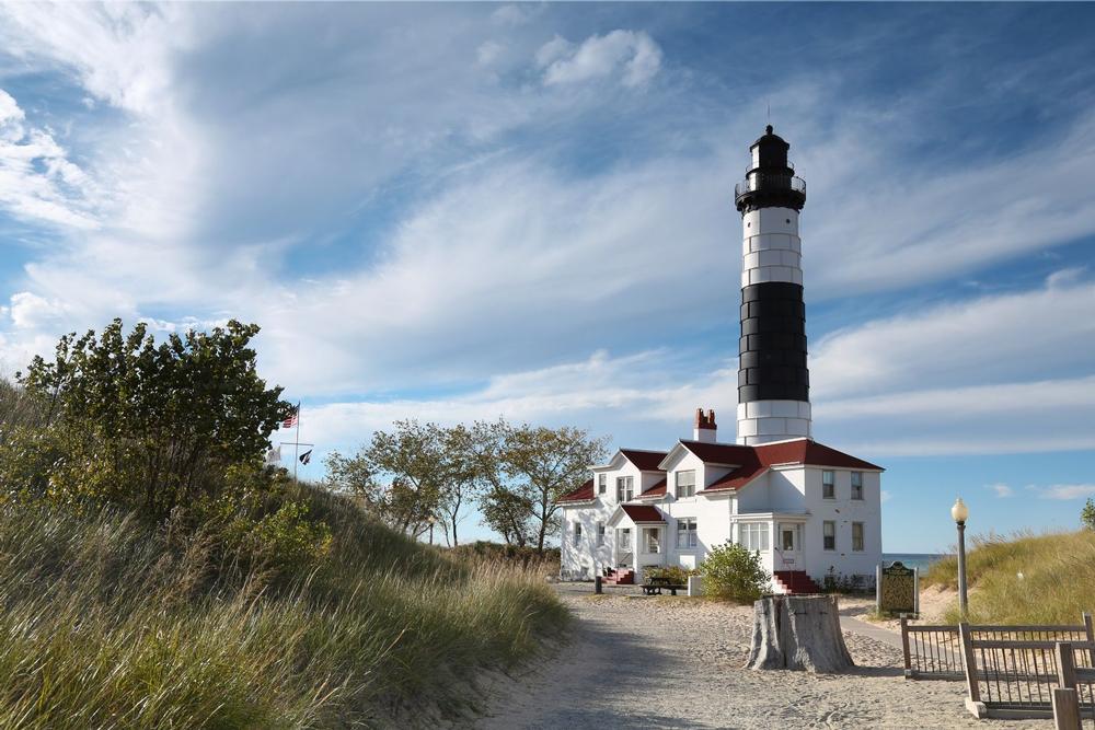 Trek to Big Sable Point Lighthouse and Take in Stunning Lake Views