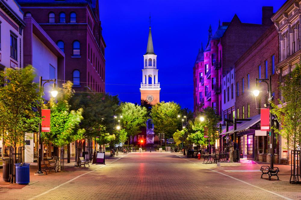 Stroll along a lively pedestrian street lined with unique shops, restaurants, and entertainment.