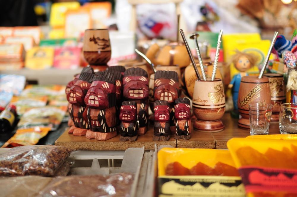 Browse Handicrafts and Souvenirs at Santa Lucia Market